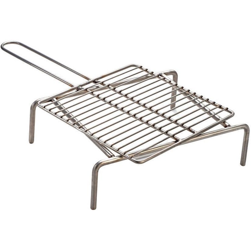 Omcan - Valoriani 10 x 10 Tuscan Grill Oven Rack with Support - 48468