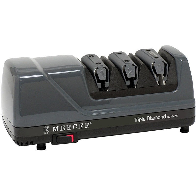 Mercer - 10 X 4 X 4 Electric Triple Diamond Knife Sharpener - M10000