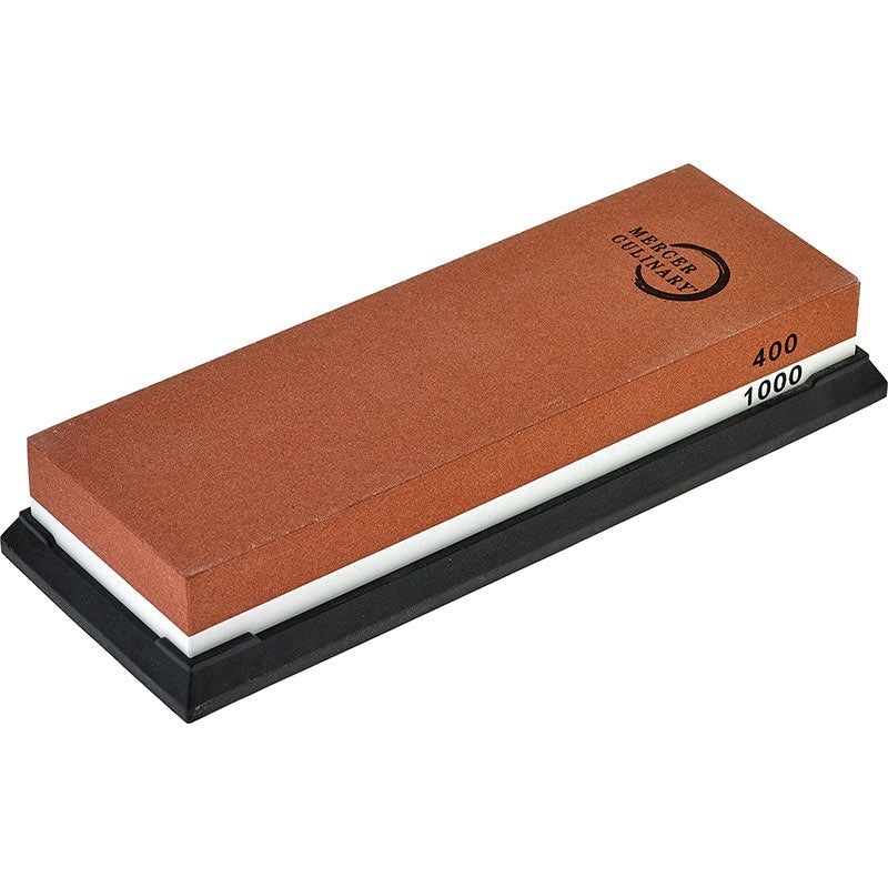 Mercer - 7.5" X 2.75" X 1.18" Corundum Standard Combination Sharpening Stone 400/1000 Grit - M15951