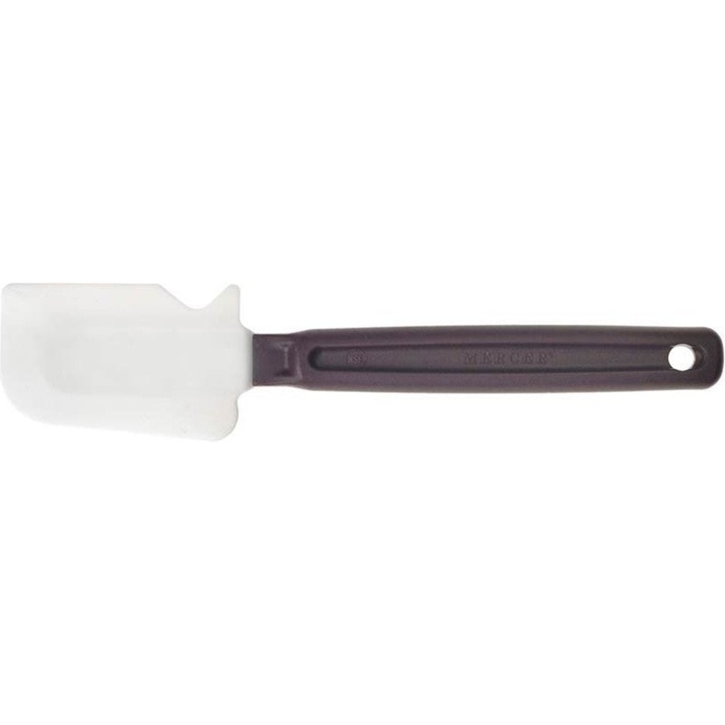 Mercer - 10" Silicone Blade Spatula Scraper with Red Handle - M35112