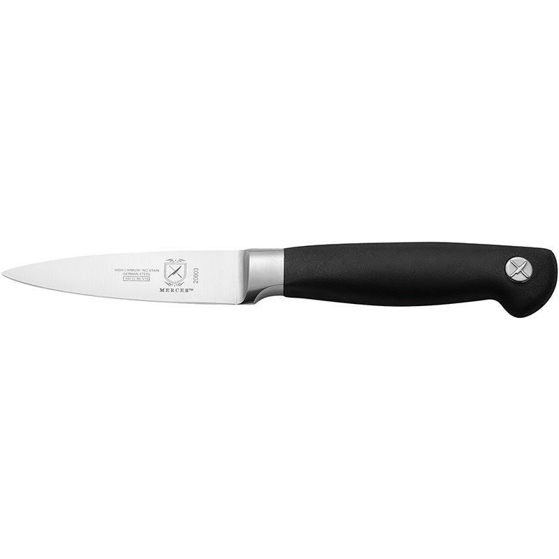 Mercer - 3.5" German Steel Paring Knife with Black Handle - M20003