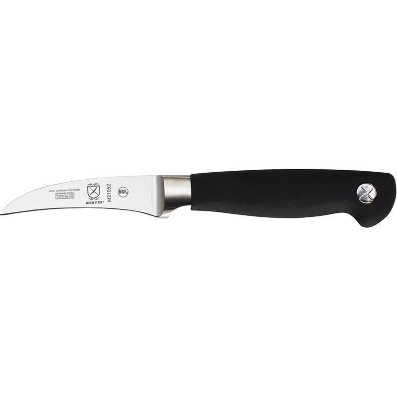 Mercer - 3" German Steel Peeling Knife with Black Handle - M21052