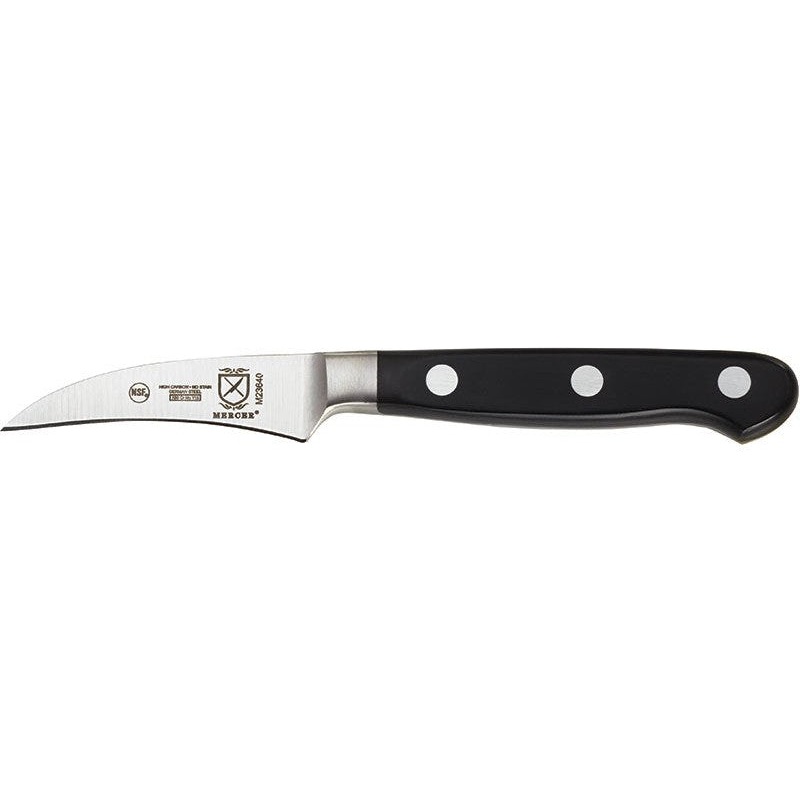 Mercer - 3" German Steel Peeling Knife with Black Handle - M23640