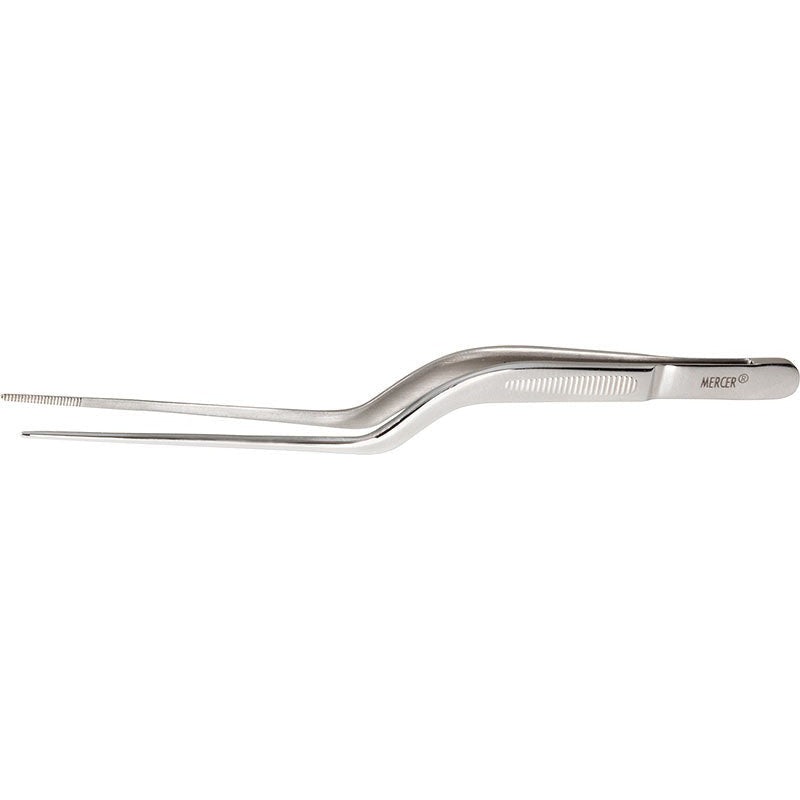 Mercer - Precision 7.8" Stainless Steel Offset Tong - M35137