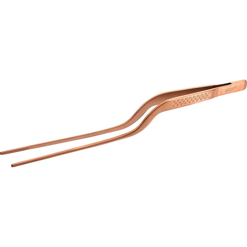 Mercer - Precision Plus 7.8" Rose Gold Stainless Steel Offset Tong - M35237RG