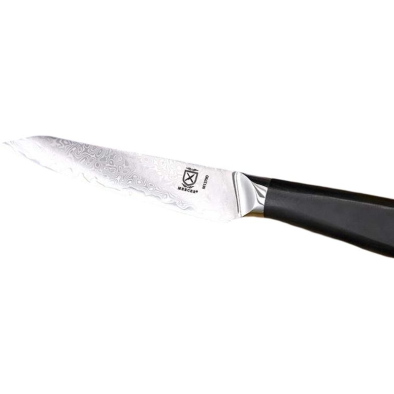 Mercer - 5" German Steel Black Utility Knife with G10 Handle - M13790