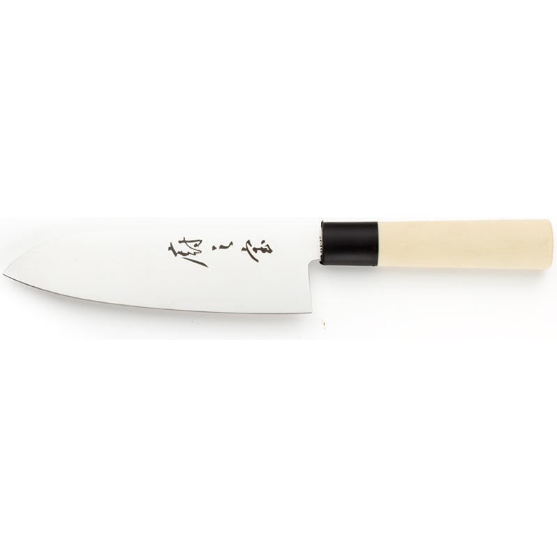 Mercer - 6.4" Santoku Knife with Santoprene Handle - M24407PL