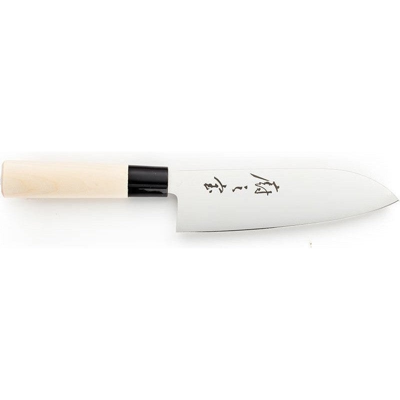 Mercer - 6.4" Santoku Knife with Wood Handle - M24407