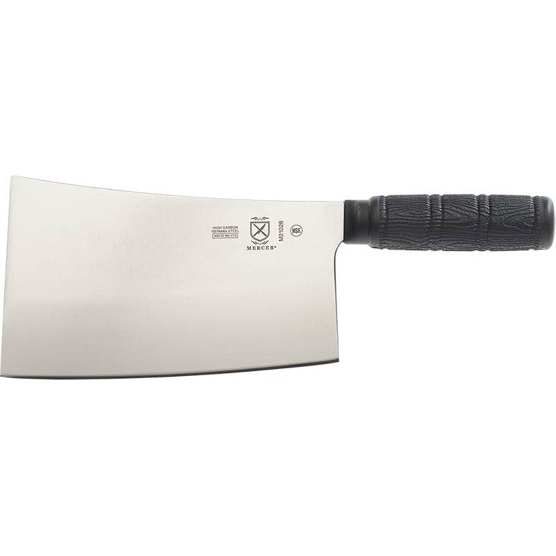 Mercer - 7.1" German Steel Kau Kong Chopper with Black Handle - M21026