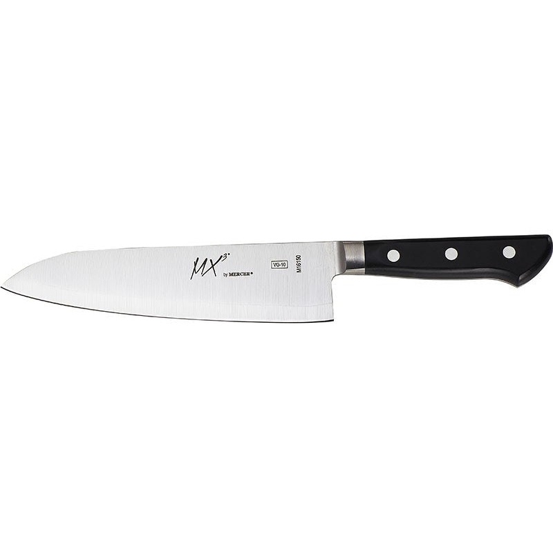 Mercer - 7" Stainless Steel Santoku Knife with Delrin Handle - M16150