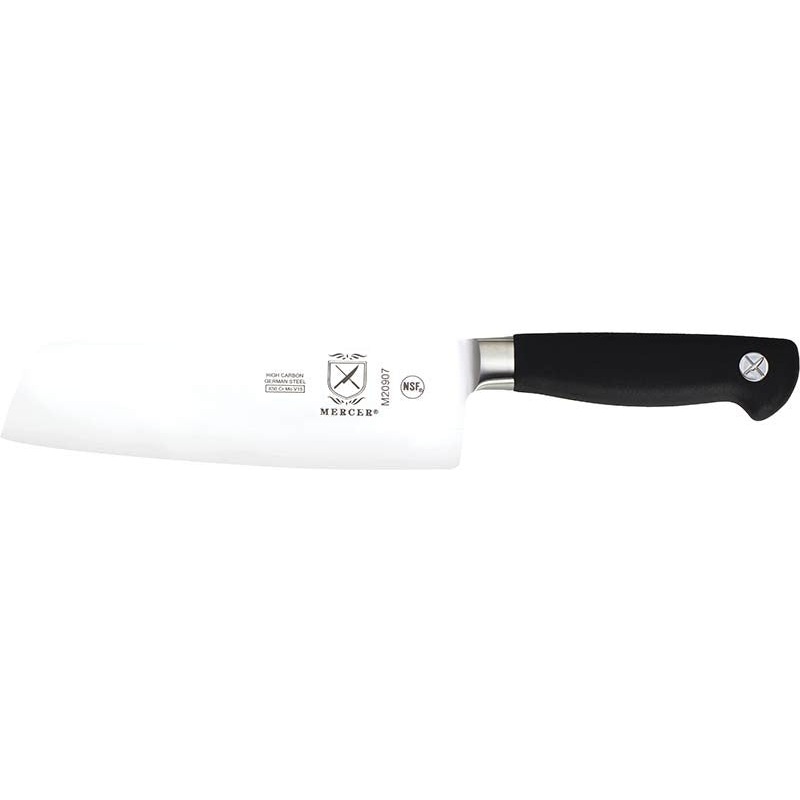 Mercer - Genesis 7" German Steel Nakiri Knife with Black Handle - M20907