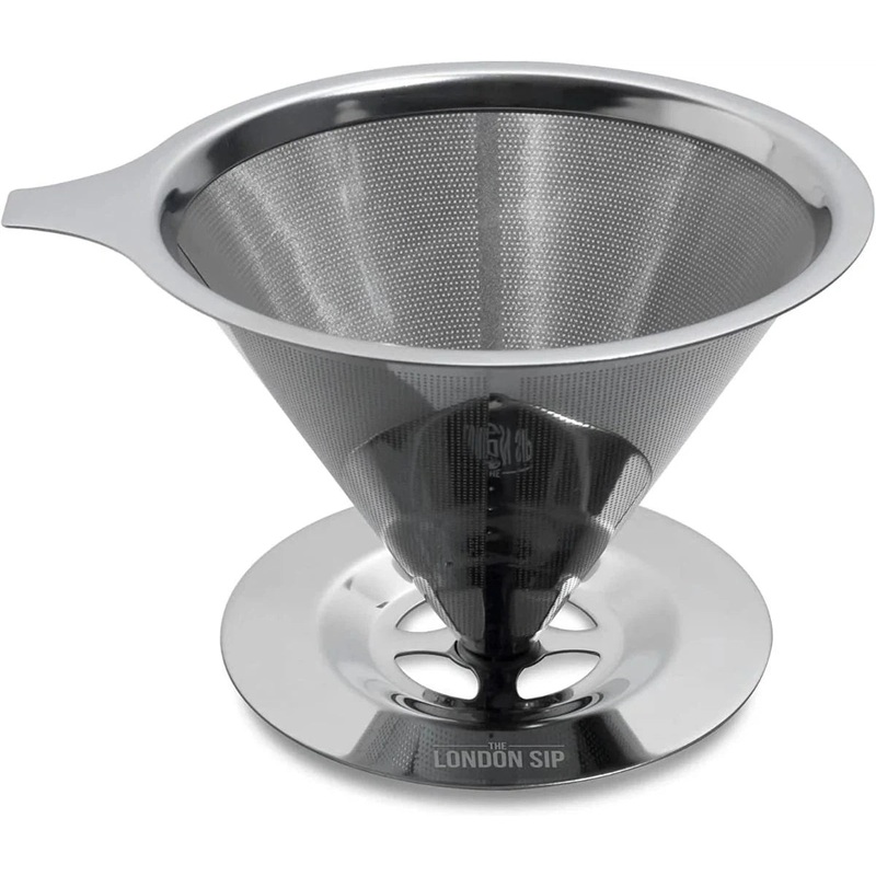 The London Sip - 1-4 Cup Stainless Steel Coffee Dripper - CD3