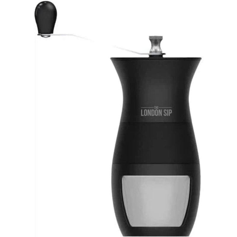 The London Sip - Black Manual Ceramic Burr Coffee Grinder - MG1