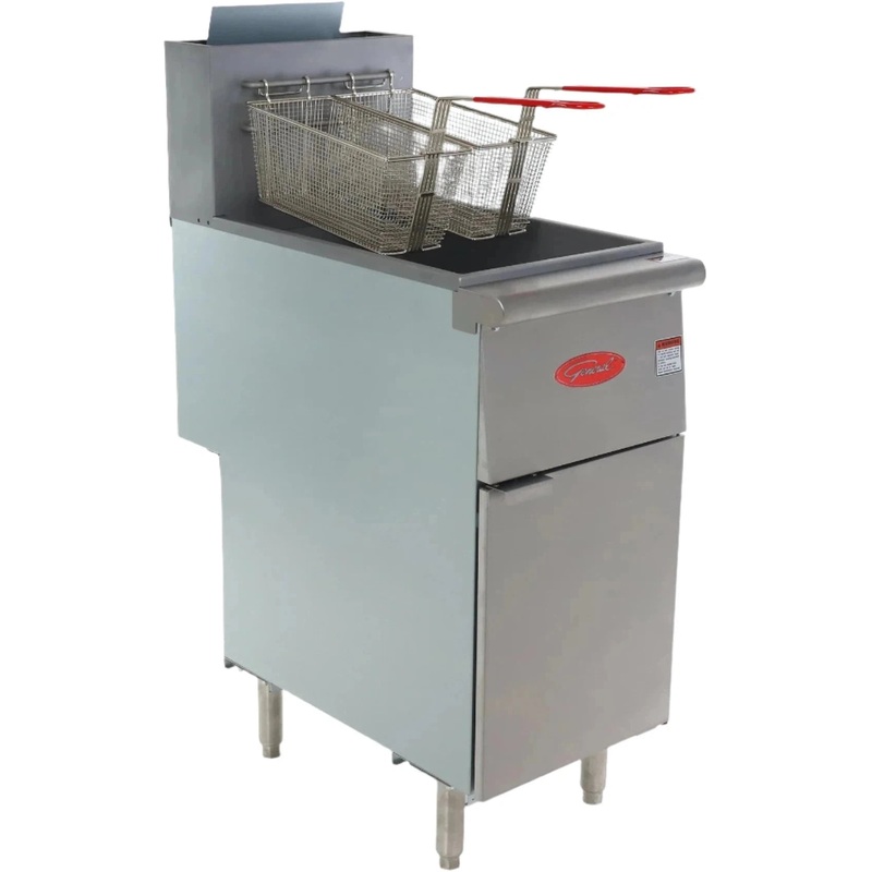 General - 40 lb Liquid Propane Gas Deep Fryer - GFF3-40LP