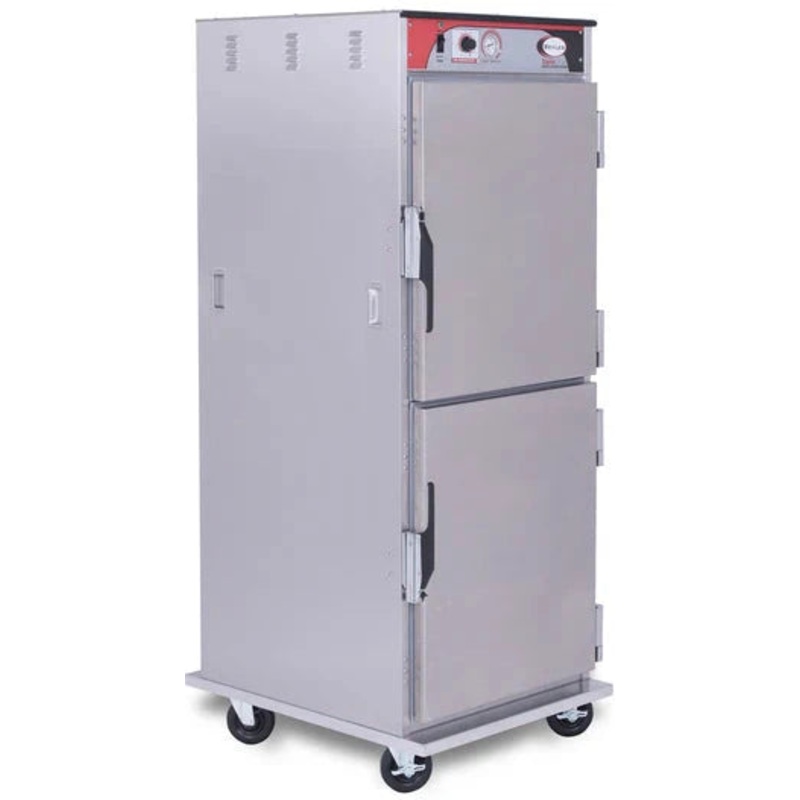 Bevles - 115, Full Size Universal Width Temper Select Pass Thru Heated Holding Cabinet - HTSS74W121-PT