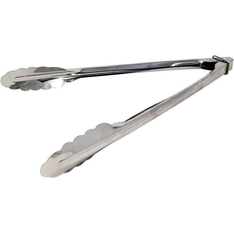 Omcan - 12" Stainless Steel Tong, 12 Pcs Pack, , Pack of 36 Pack - 14003