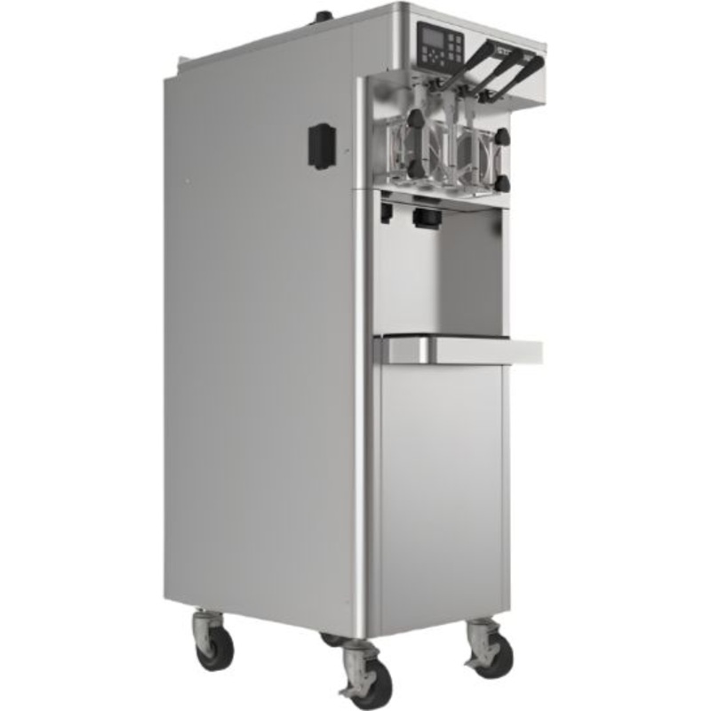 Stoelting - 208-240V Air-Cooled 1-Phase Soft Serve Gravity-Fed Twin-Twist Floor Machine - F231-38I2P (Pre-Order Now, ETA 8-12 Weeks)