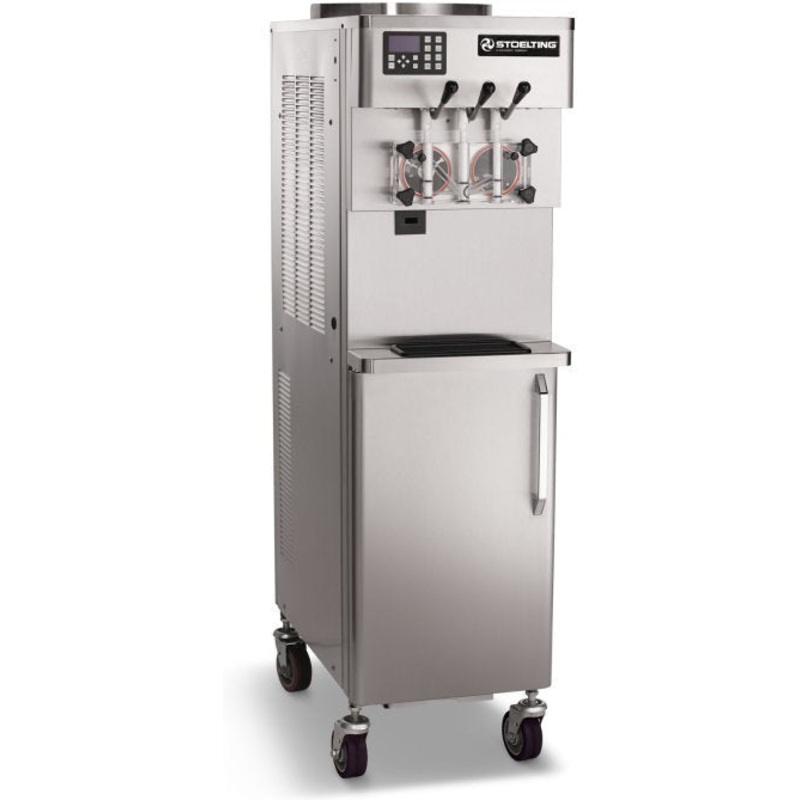 Stoelting - 208-240V Extra-High Capaicty Soft Serve Machine Twin-Twist, Floor Model, Pressure-Fed Air-Cooled. - O431-38I2F-R (Pre-Order Now, ETA 8-12 Weeks)