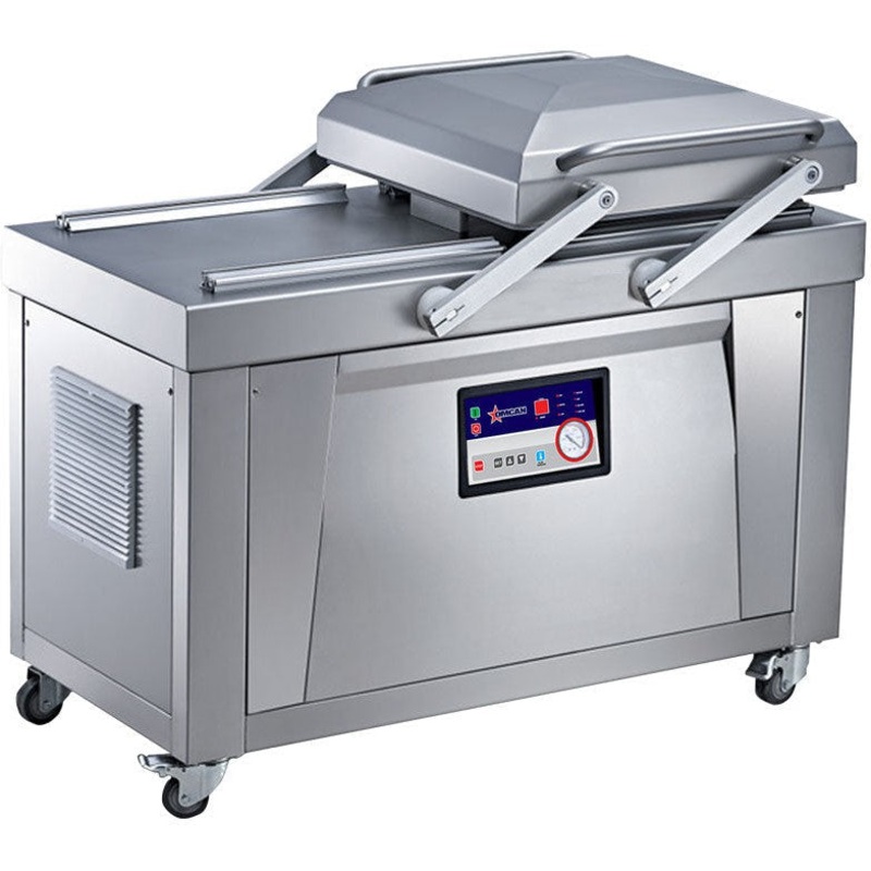 Omcan - 220V Double Chamber Vacuum Packaging Machine - VP-CN-0600