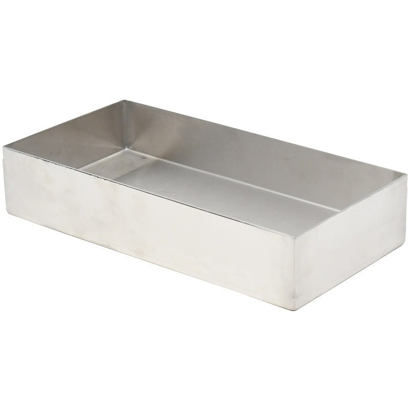 Omcan - 6 x 10 x 2.5 Stainless Steel Pan, Pack of 2 - 44118