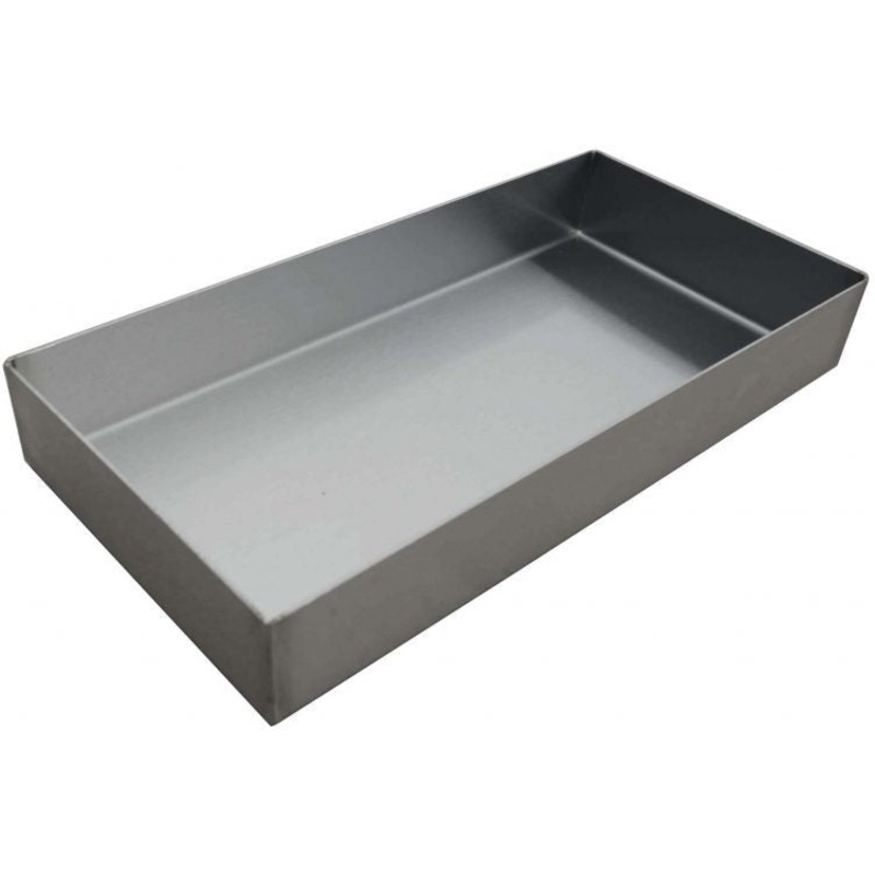 Omcan - 6 x 30 x 2 Stainless Steel Tapered Pan, Pack of 2 - 43471