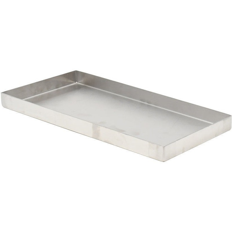 Omcan - 9 x 12 x 1 Stainless Steel Pan, Pack of 3 - 43132