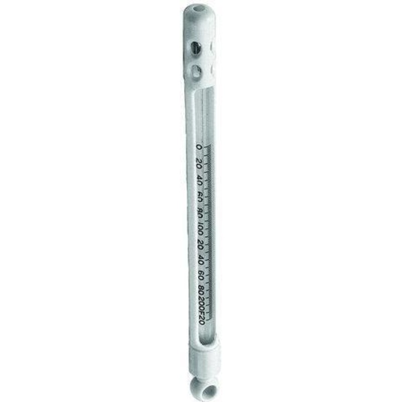 Taylor - 0 To 220F White Glass Tube Thermometer - 214621J