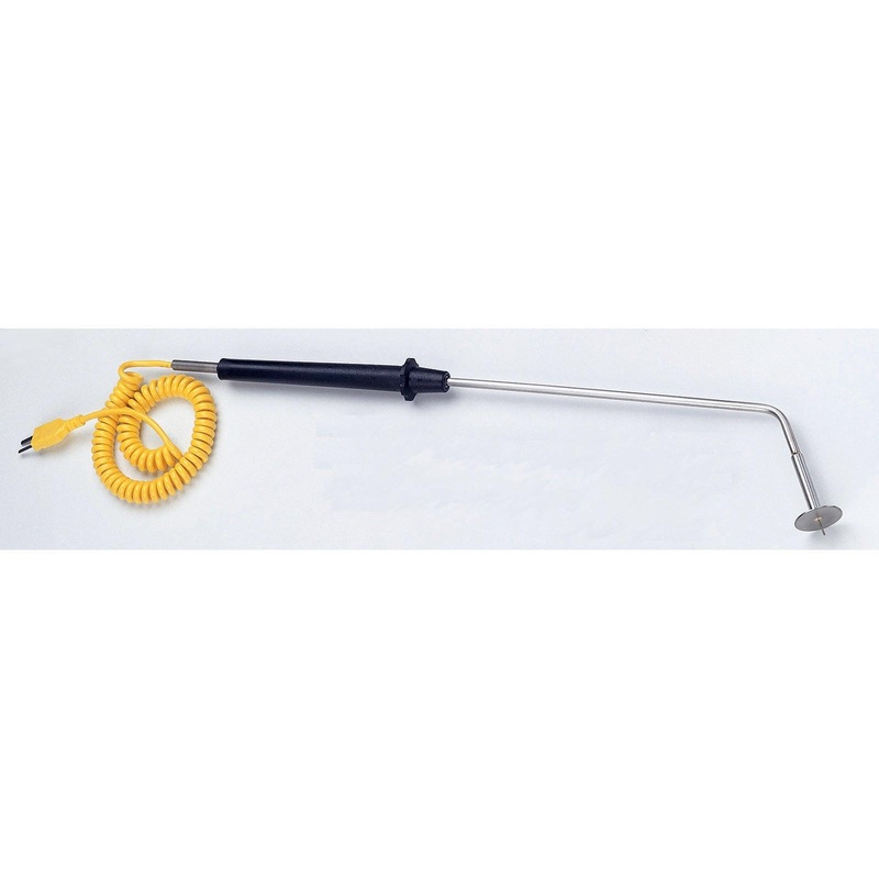 Taylor - 1/8" TIP Hamburger Probe Temperature with Large Handle with 5 ft. Lead - 9810-1