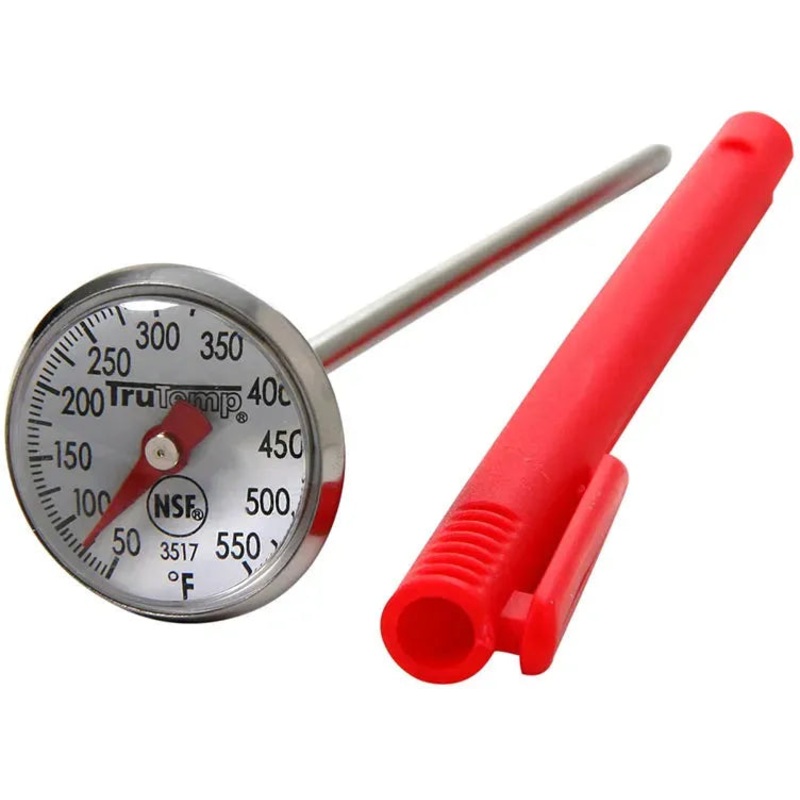 Taylor - 1" High Temperature Instant Read Thermometer with 4.5" Stem - 3517