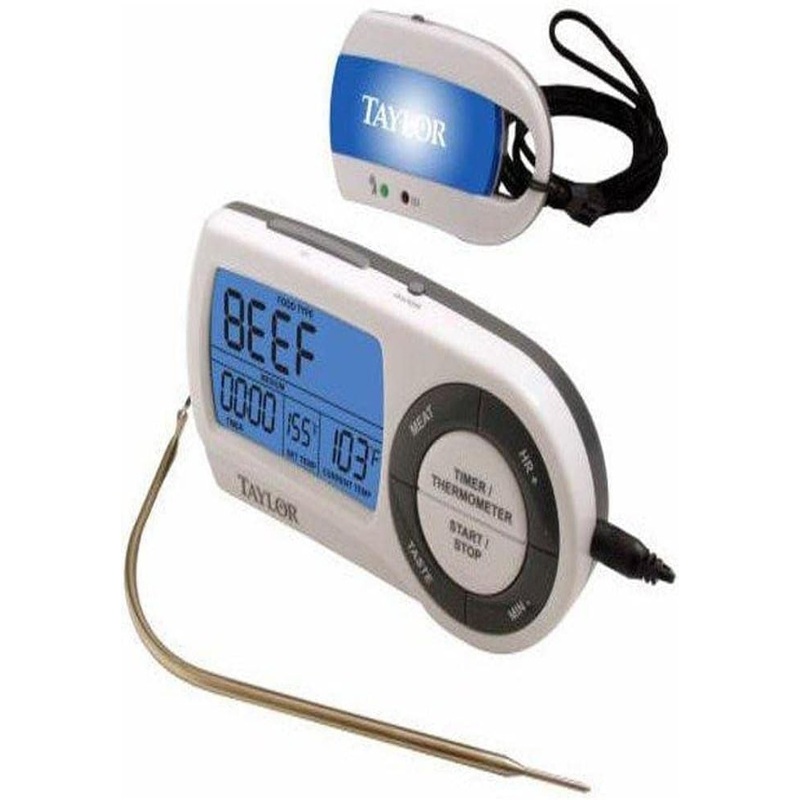Taylor - 10.3" Wireless Digital Thermometer with Timer - 147921
