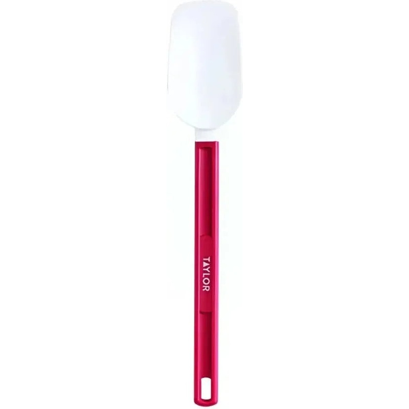 Taylor - 10" Silicone Spoon Spatula with Red Handle - 5302557