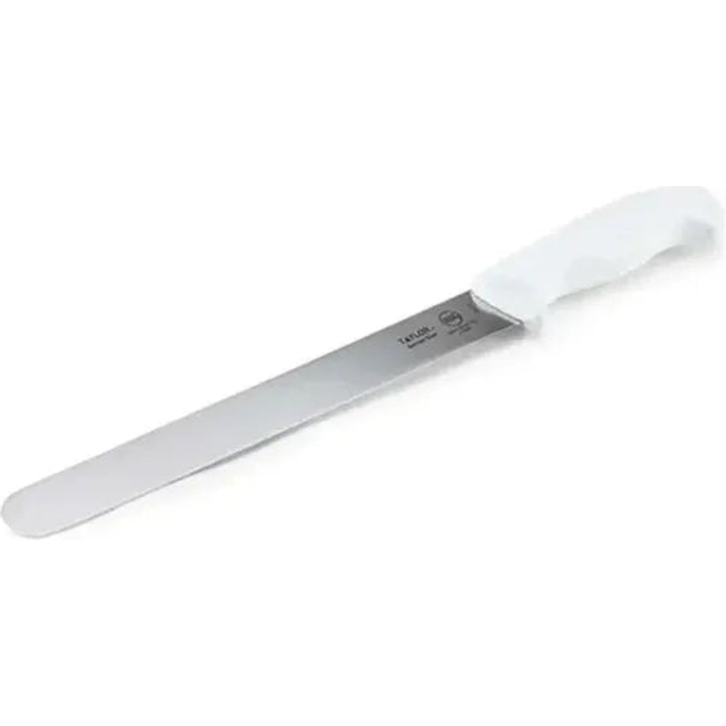 Taylor - 10" Slicer Knife with White Nylon/Silicone Handle - 5248367