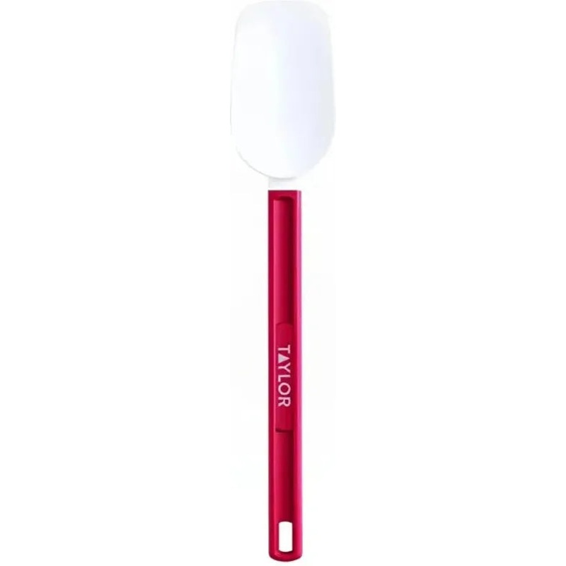 Taylor - 13.5" Silicone Spoon Spatula with Red Handle - 5302559