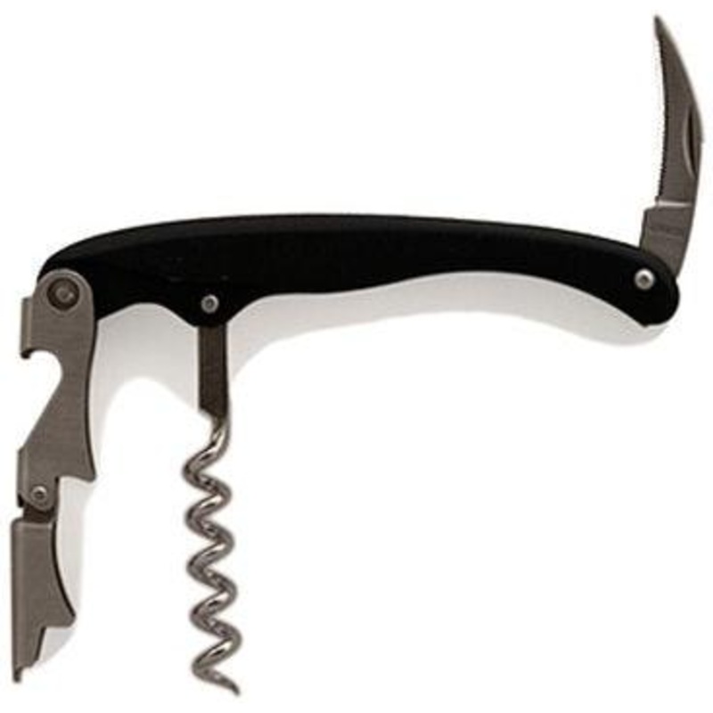 Taylor - 2 Step Black Wine Bottle Opener - W5614