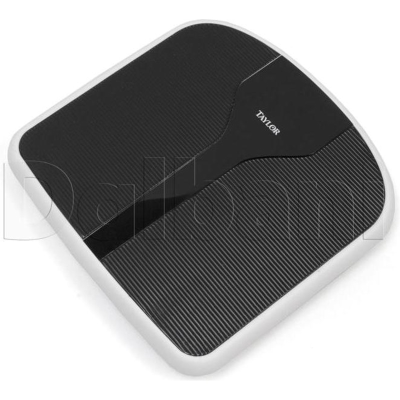 Taylor - 330 lbs Max Weight Black SuperBrite LED Electric Digital Scale - 9857