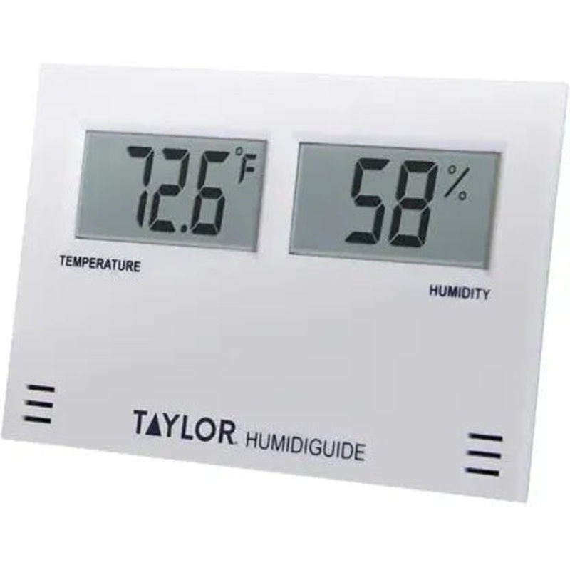 Taylor - 4.72" White Indoor Digital Humidiguide - 5566