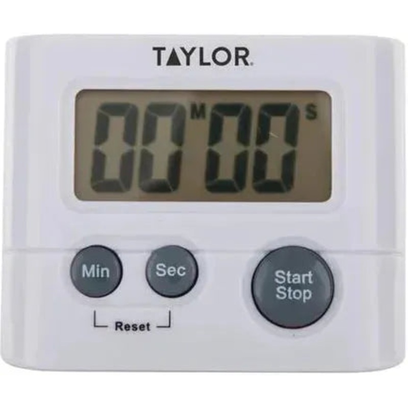 Taylor - 5.88" White Multi-Purpose Timer - 582721