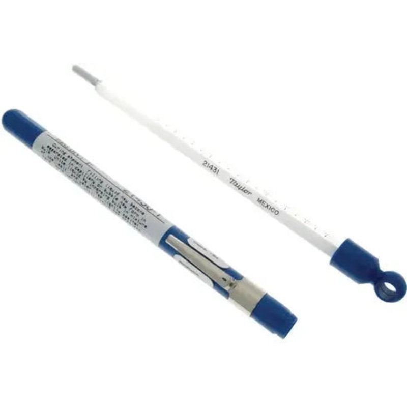 Taylor - 5.9" Blue Pocket Thermometer - 214301J
