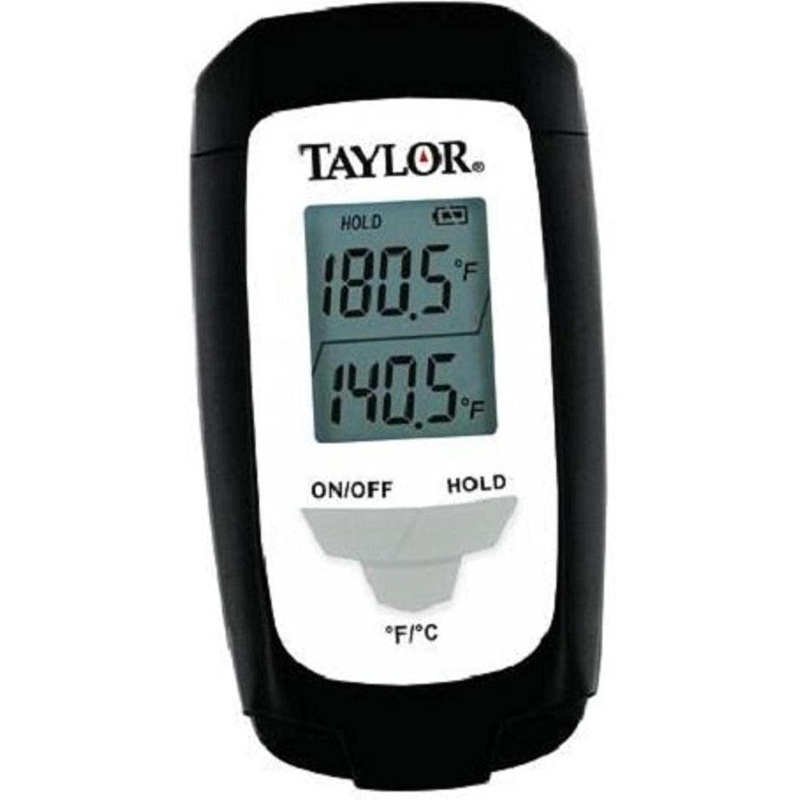 Taylor - 7" Black Nylon Infrared Thermocouple Thermometer - 9532