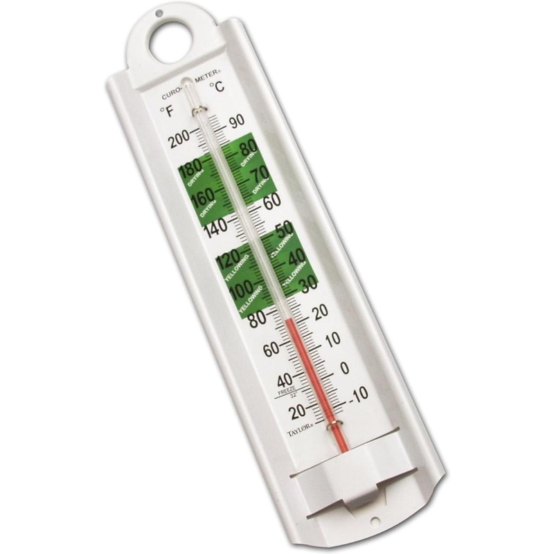 Taylor - White Tobacco Thermometer with 10 to 100 F Range - 5948N