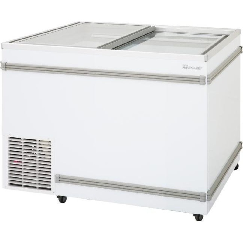 Turbo Air - 40" White Top Open Island Freezer Holds (15) Baskets - TFS-11F-N