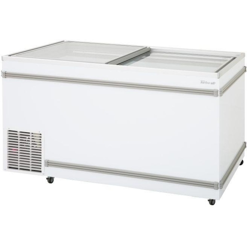 Turbo Air - 57.375" White Top Open Island Freezer Holds (27) Baskets - TFS-20F-N