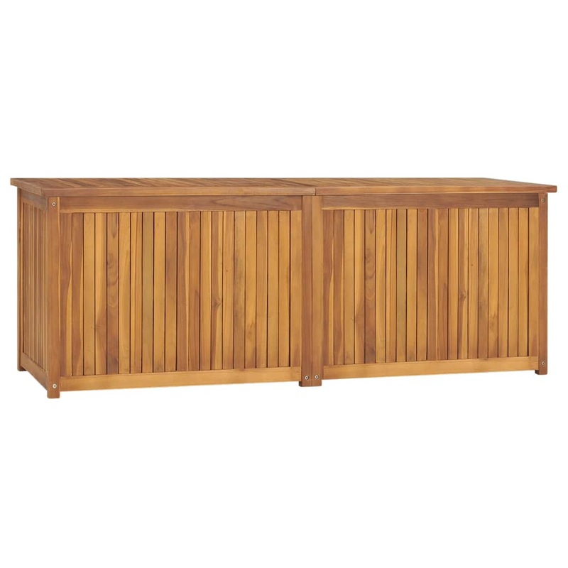 Bote de jardin 150x50x55 cm Bois massif de teck